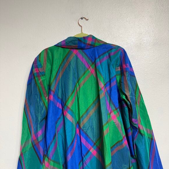 Green Plaid 2-Piece Vintage Suit Sz XXL - Picture 8 of 14